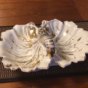 German Porcelain Lobster Server